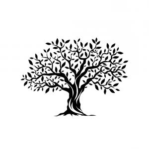 300x300 Silhouette Western Vector Man Silhouette Portrait, Waves