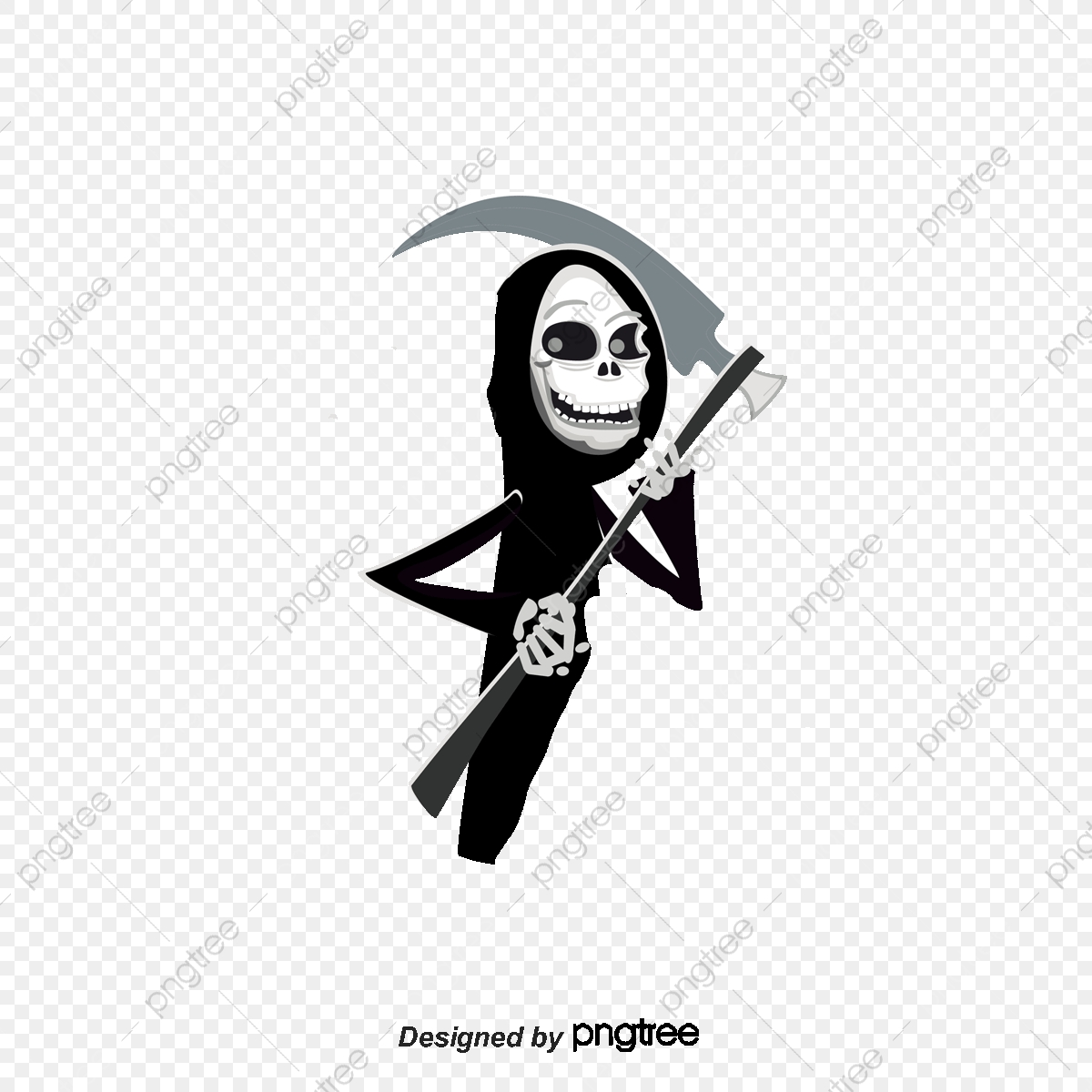 1200x1200 Cartoon Western Mythology Death Vector, Cartoon Vector, Cartoon