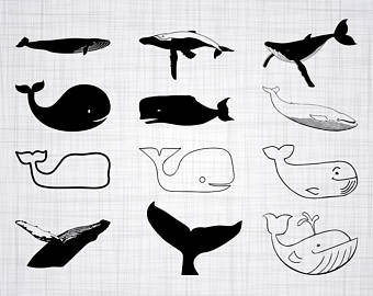 340x270 Whale Silhouette Etsy