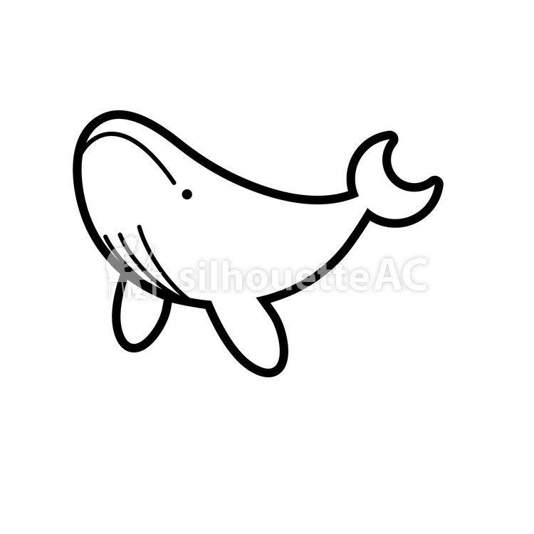 750x750 Free Silhouette Vector Whale An Illustration