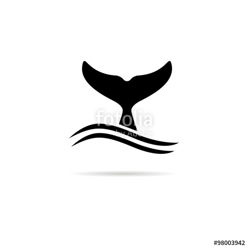 Whale Tail Icon Stock Image And Royalty Free Vector 500x500 Whale Tail Icon Stock Image And Royalty Free Vector