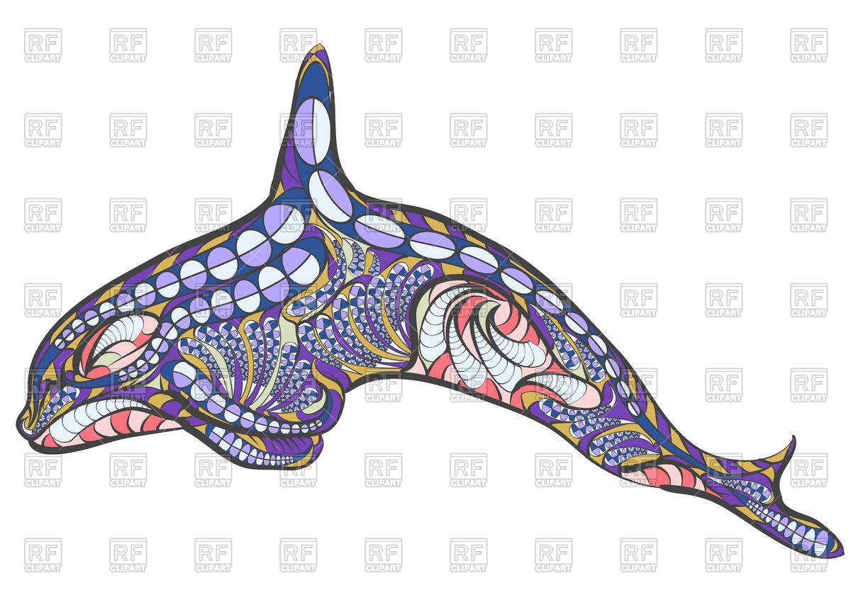 1200x850 Ethnic Killer Whale Vector Image Of Plants And Animals Arkela