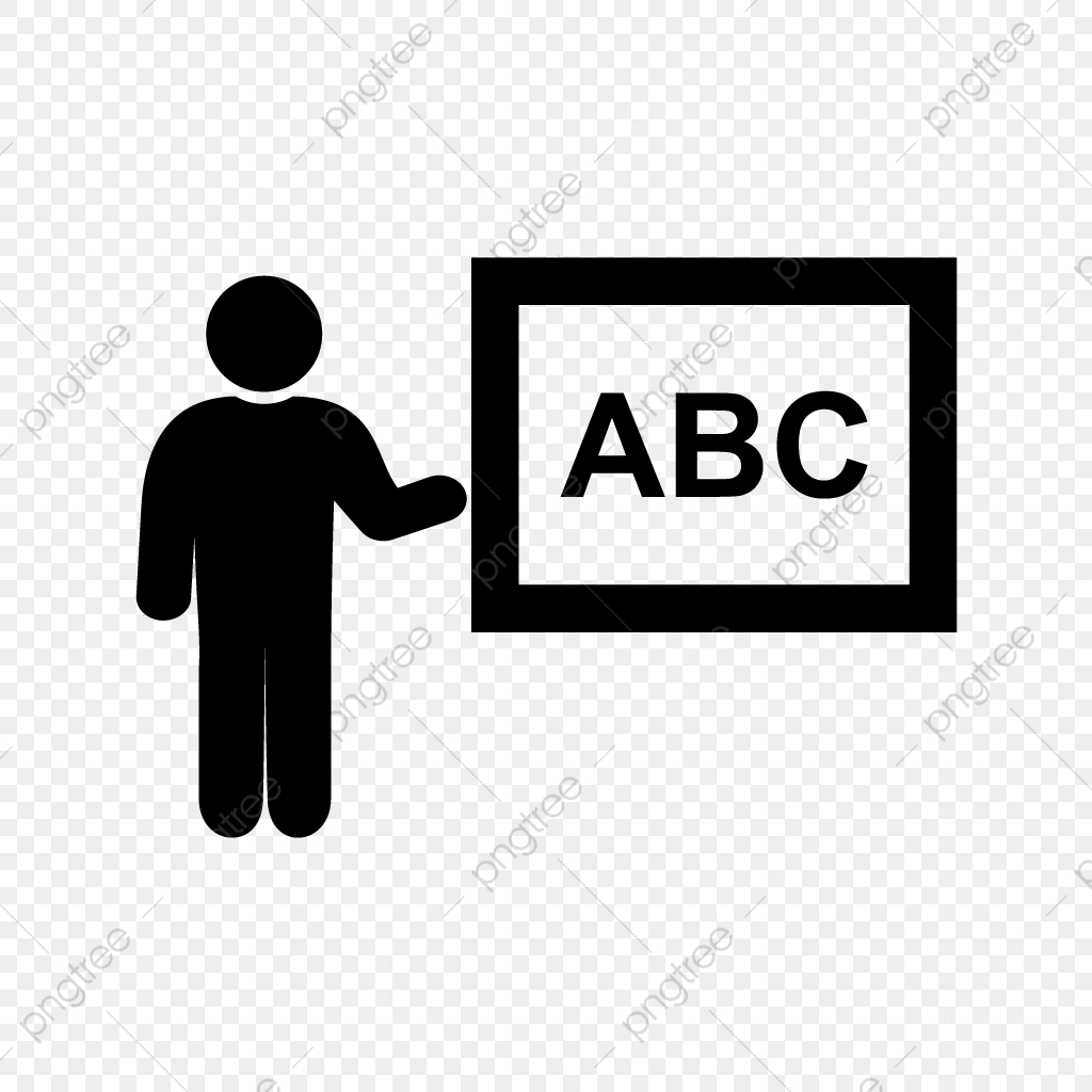 1024x1024 Teacher Glyph Black Icon, Teacher, Teach, Learn Png And Vector