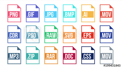 Format Vector Pictures Pictogram Formats Icon 500x282 Format Vector Pictures Pictogram Formats Icon
