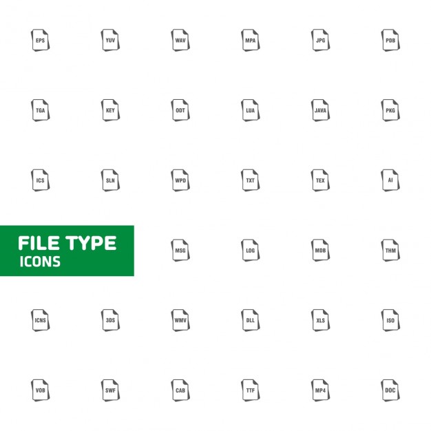Icon Collection Of Types Vector Free Download 626x626 Icon Collection Of Types Vector Free Download