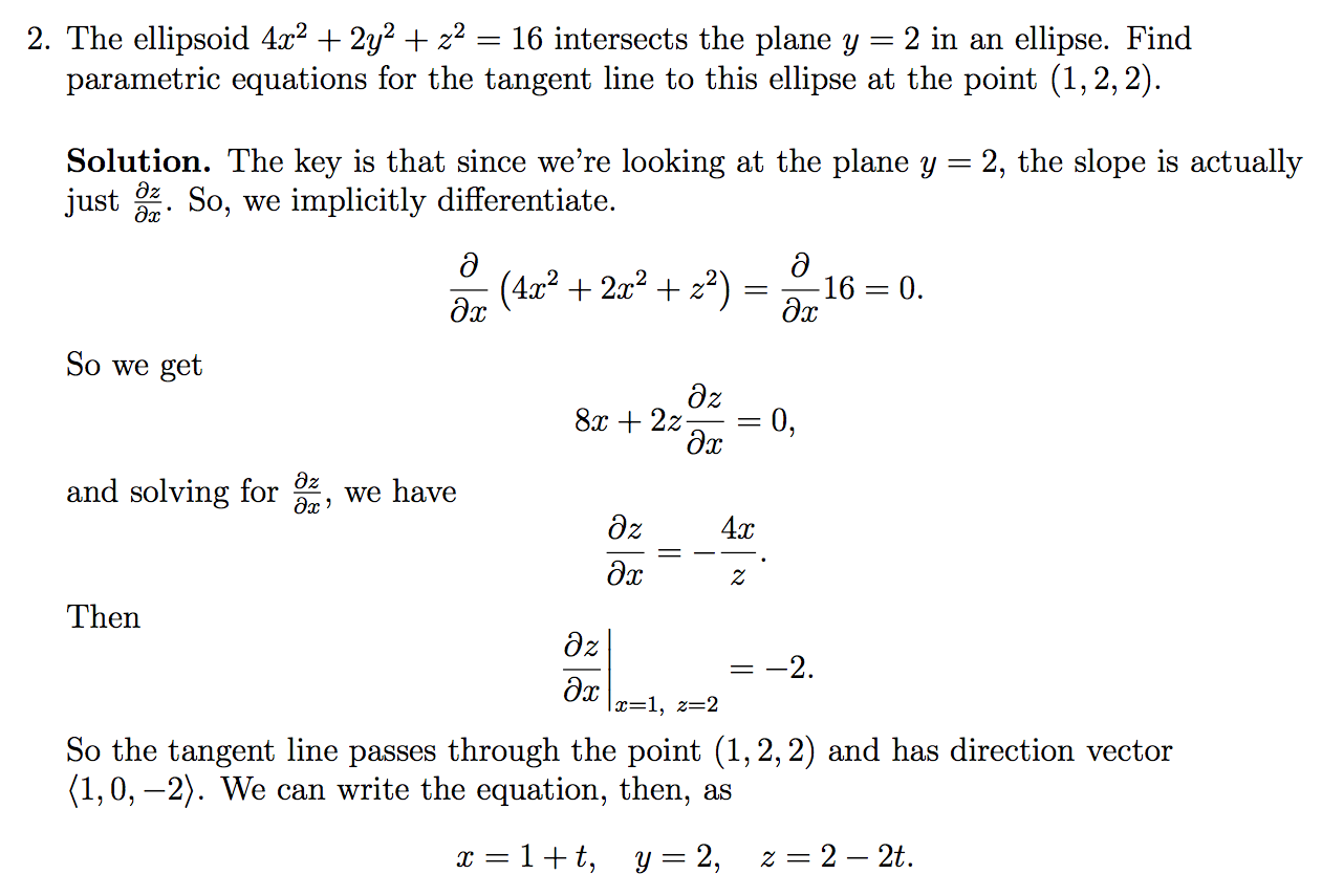 1261x855 Multivariable Calculus