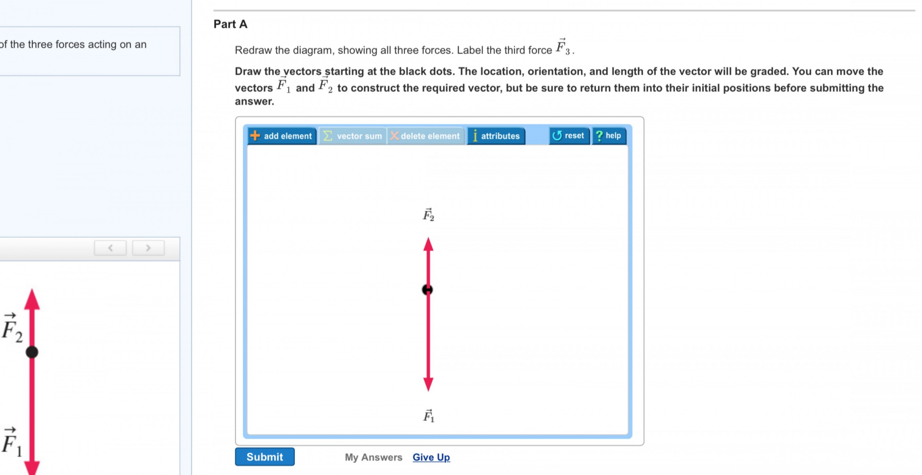 Redraw Diagram Showing Three Forces Label Third Force Vector F 3196x1646 Redraw Diagram Showing Three Forces Label Third Force Vector F