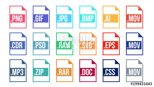 500x282 Format Vector Pictures Pictogram Formats Icon