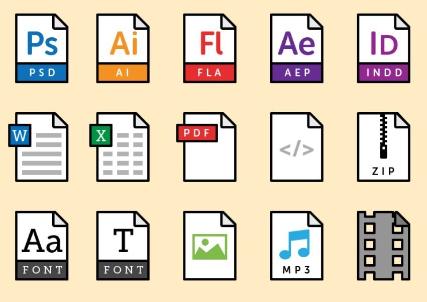 850x600 Filedocument Type Icon Sets For Free Download