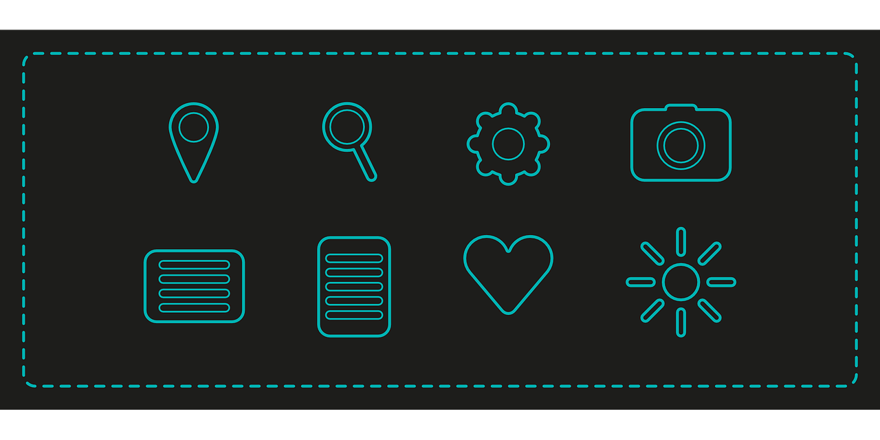 1280x640 Icons Vector Icon Lens Heart Png