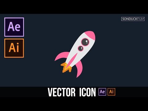 480x360 Illustrator To After Effects Workflow Vector Icon Animation
