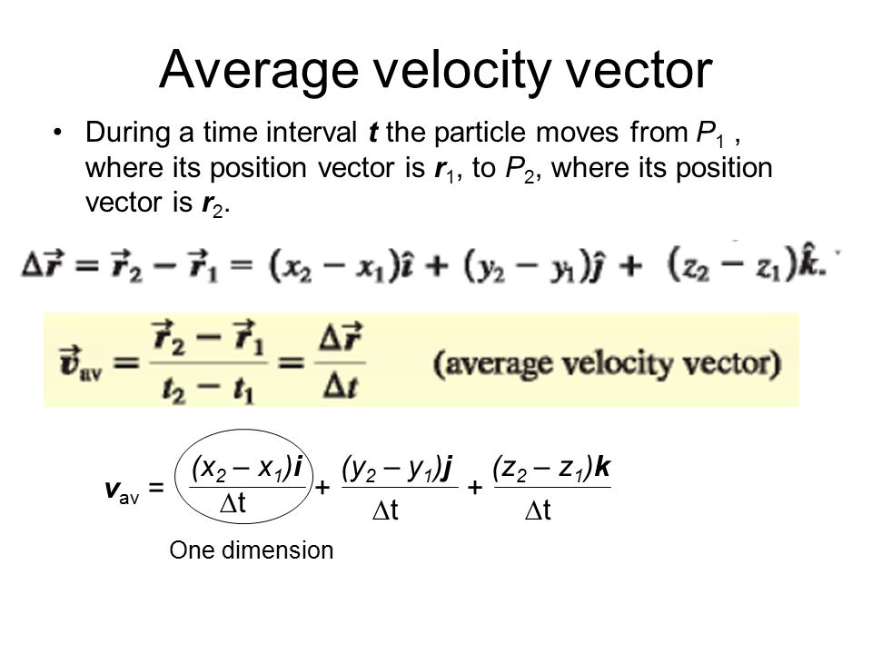 960x720 Position, Velocity, Acceleration Vectors