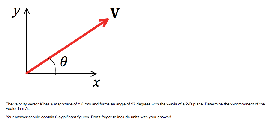 901x405 Solved The Velocity Vector V Has A Magnitude Of Ms
