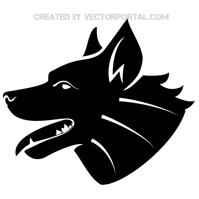 660x660 Dog Head Image Free Vector