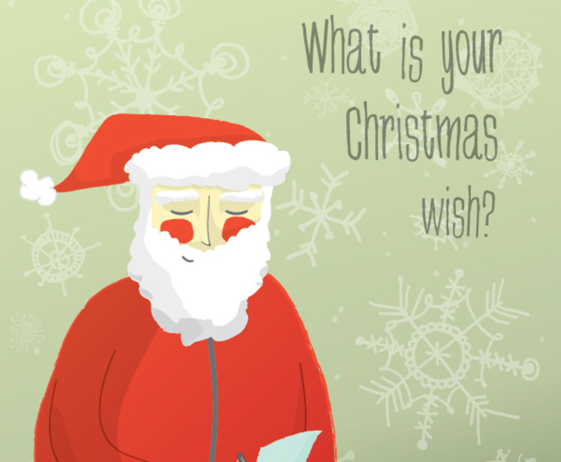 1136x936 Christmas Wish List Vector Art Graphics