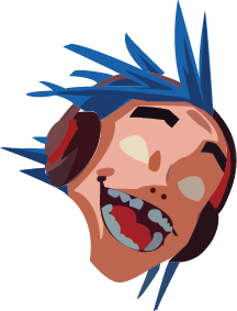 216x283 Doing A Vector Drawing Of This Is What I Have So Far Gorillaz