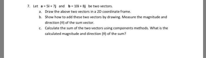 700x198 Solved Let A + A B And B Be Two Vector
