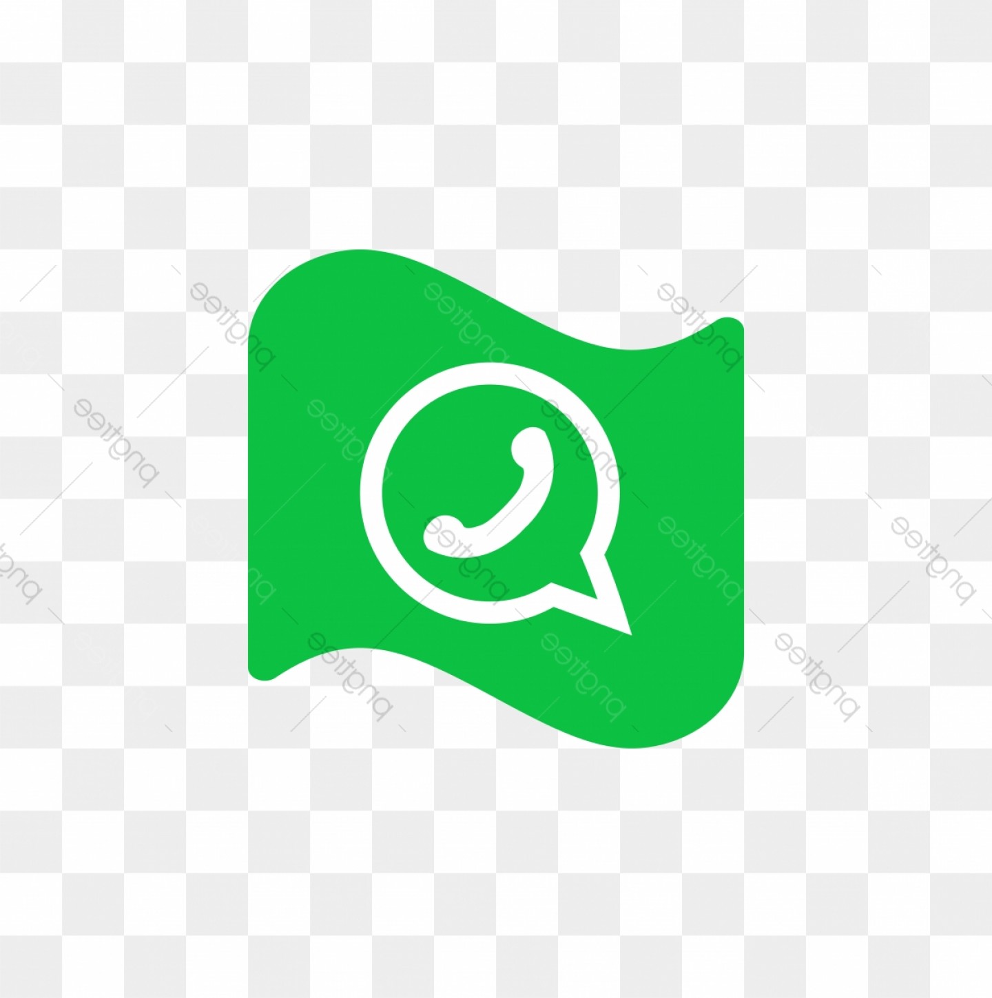 1440x1449 Whatsapp Social Media Icon Design Template Vector Whatsapp Icon