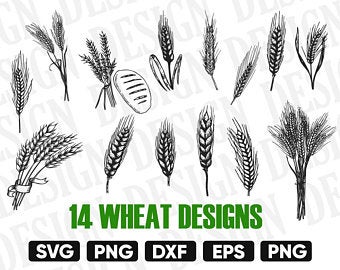 Wheat Bundle Vector at Vectorified.com | Collection of Wheat Bundle ...