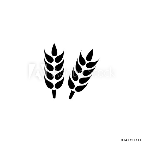 500x500 Wheat Icon Vector Wheat Vector Graphic Illustration