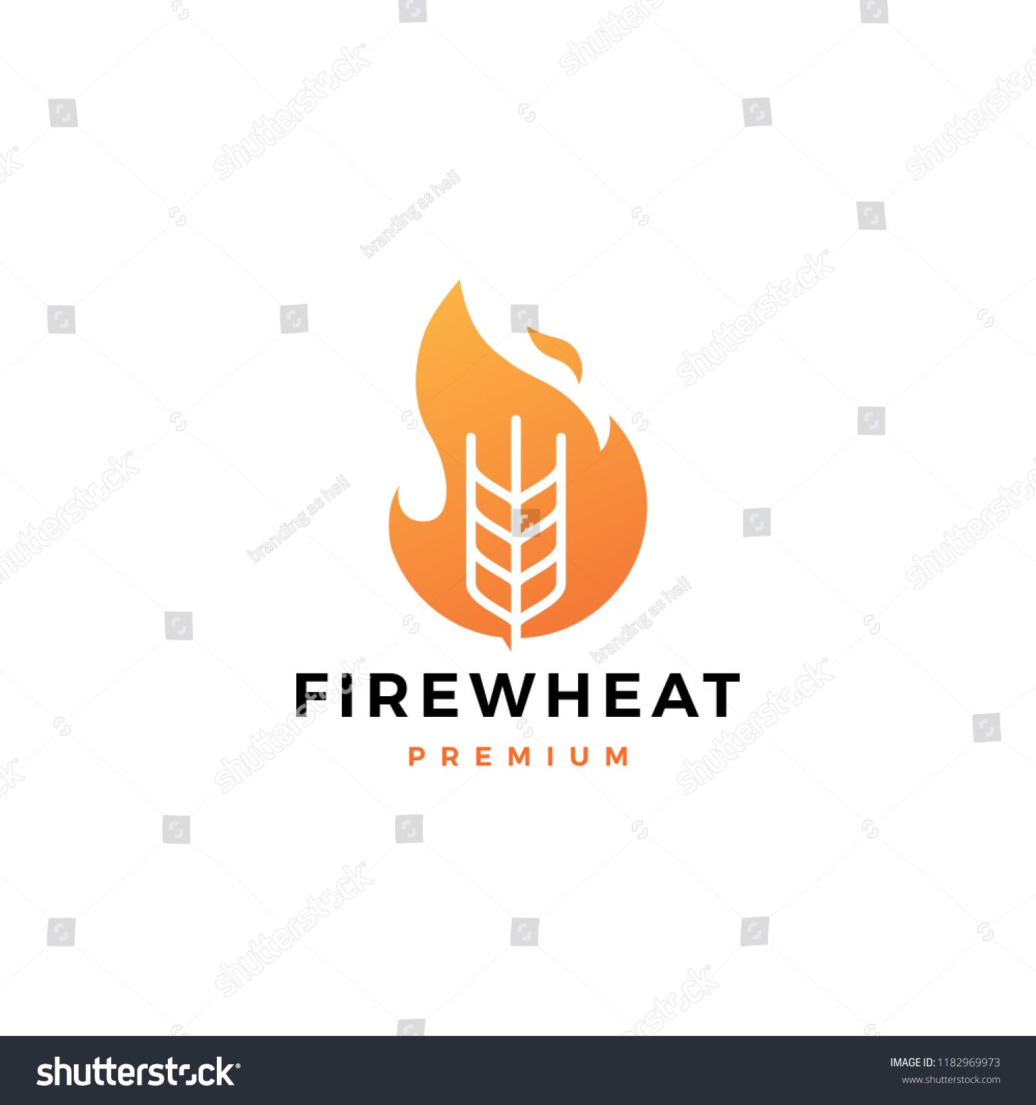 1500x1600 Fire Wheat Logo
