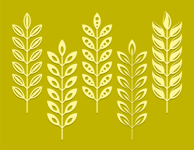 632x490 Wheat Ears Silhouette