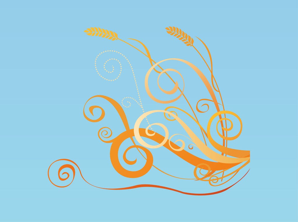 1024x763 Vector Wheat Vector Art Graphics