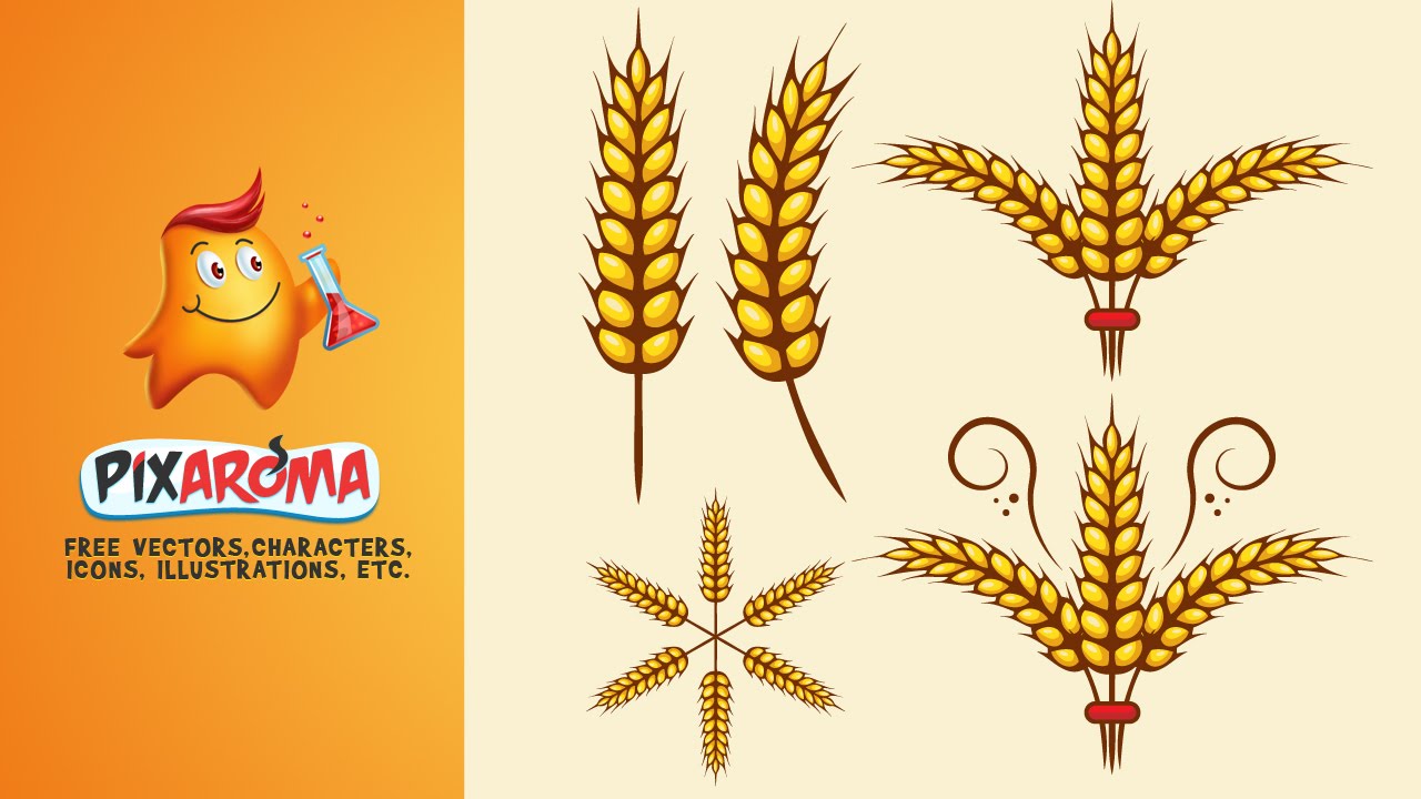 1280x720 Autumn Wheat Vector