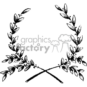 300x300 Vintage Grain Wreath Vector Vintage Vector Art Gf Clipart