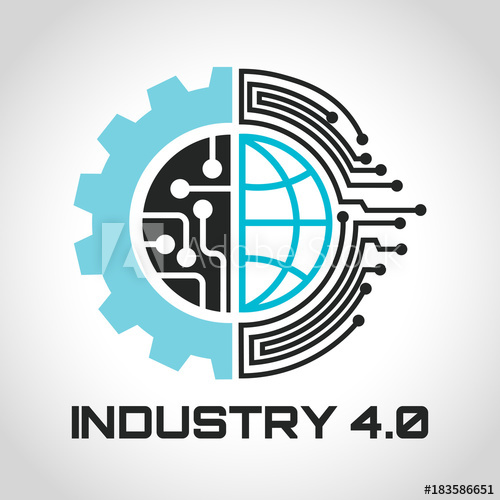500x500 Industry Concept Business Control Or Logo, World Factory