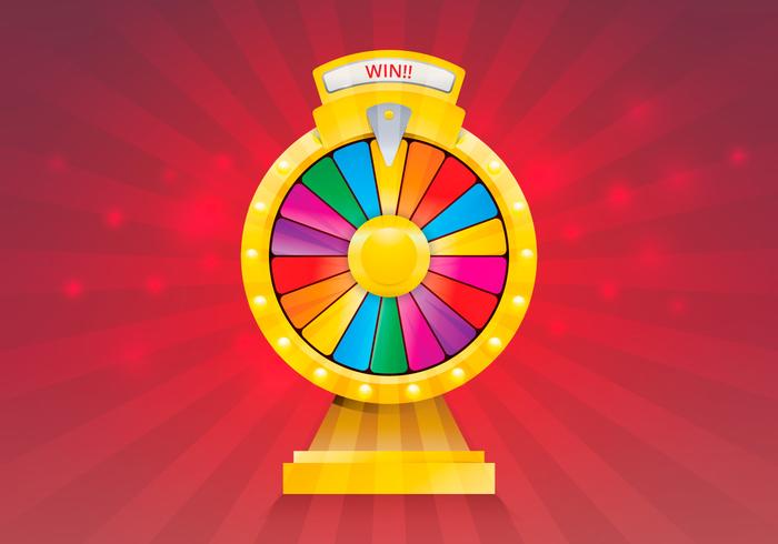 700x490 Spinning Wheel Fortune Illustration