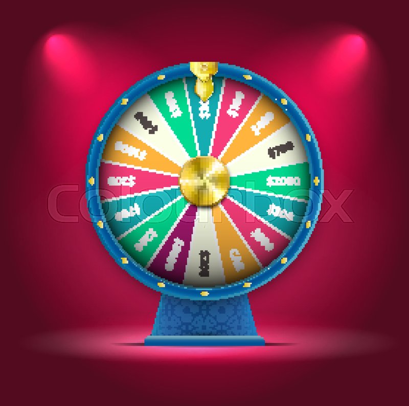 800x794 Vector Spinning Fortune Wheel, Stock Vector Colourbox