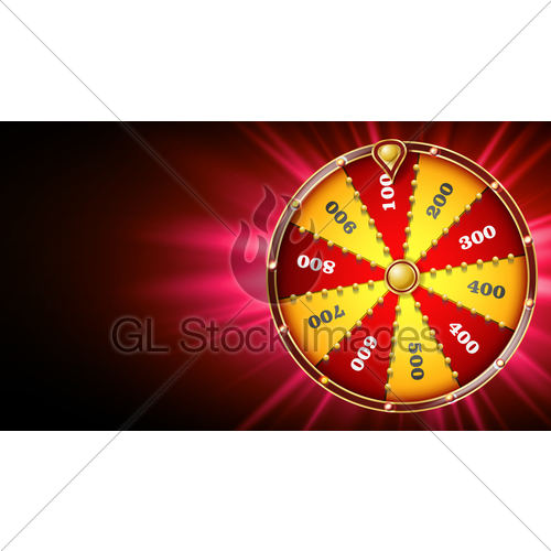 500x500 Fortune Wheel Design Vector Casino Game Of Chance Luck Gl