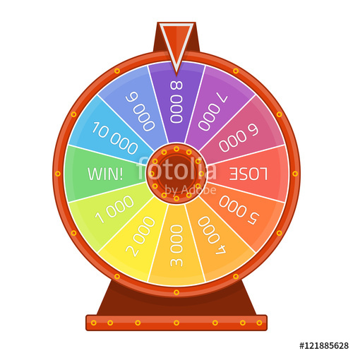500x500 Wheel Of Fortune Vector Stock Image And Royalty Free Vector