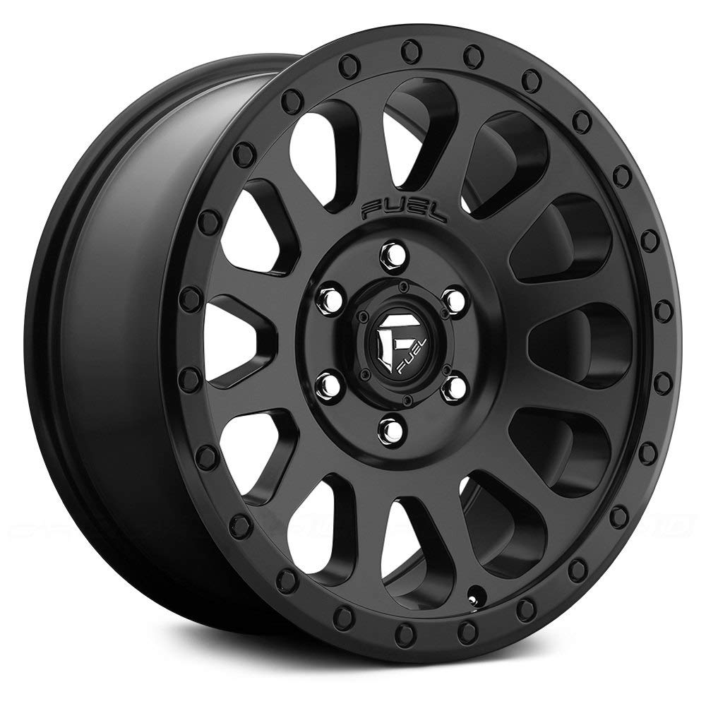 1000x1000 Fuel Vector Matte Black Wheel