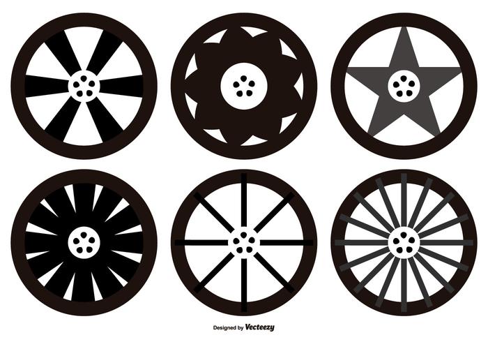 700x490 Spinning Wheel Vector