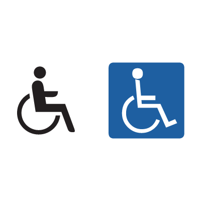 Handicap Sign Vector, Handicap Signs In Cdr, Format 400x400 Handicap Sign Vector, Handicap Signs In Cdr, Format