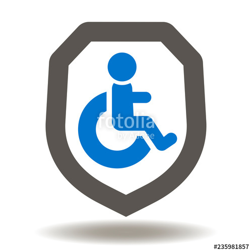 Shield Disabled Wheelchair Vector Icon Invalid Insurance Symbol 500x500 Shield Disabled Wheelchair Vector Icon Invalid Insurance Symbol