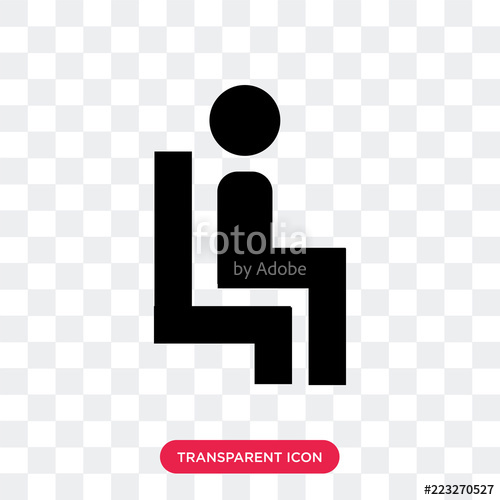 Wheelchair Vector Icon Isolated On Transparent Background 500x500 Wheelchair Vector Icon Isolated On Transparent Background