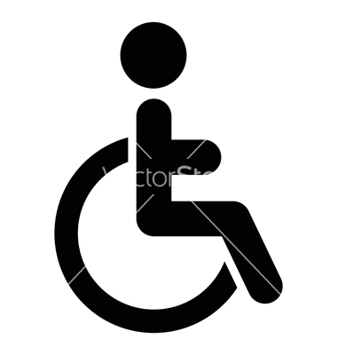 Wheelchair Icon Vector Images 380x400 Wheelchair Icon Vector Images