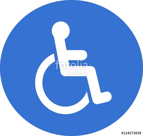 Disability Disabled Wheelchair Icon Sign Symbol Silhouette Concept 500x476 Disability Disabled Wheelchair Icon Sign Symbol Silhouette Concept