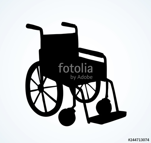Wheelchair Vector Drawing Stock Image And Royalty Free Vector 500x473 Wheelchair Vector Drawing Stock Image And Royalty Free Vector