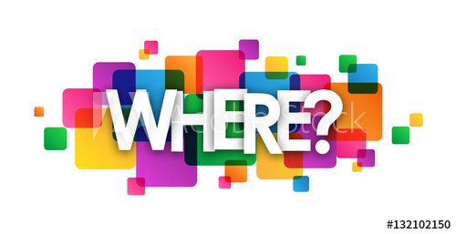 500x257 Where Vector Overlapping Letters Icon