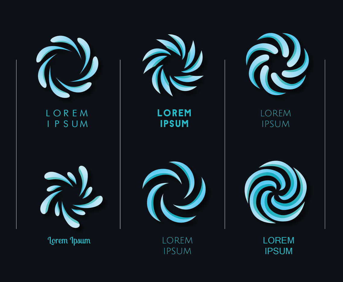 1136x936 Whirlpool Logo Pack Vector Art Graphics
