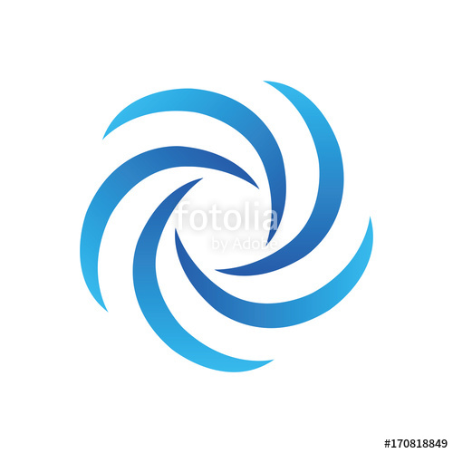 500x500 Wave Whirlpool Logo Icon Stock Image And Royalty Free Vector