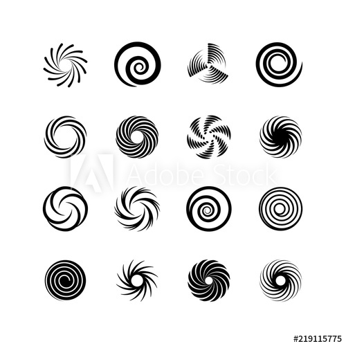 500x500 Spirals And Swirls Whirlpool And Twirl Abstract Motion Twisting