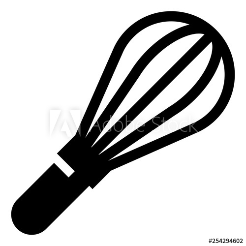 500x500 Kitchen Whisk Vector Icon
