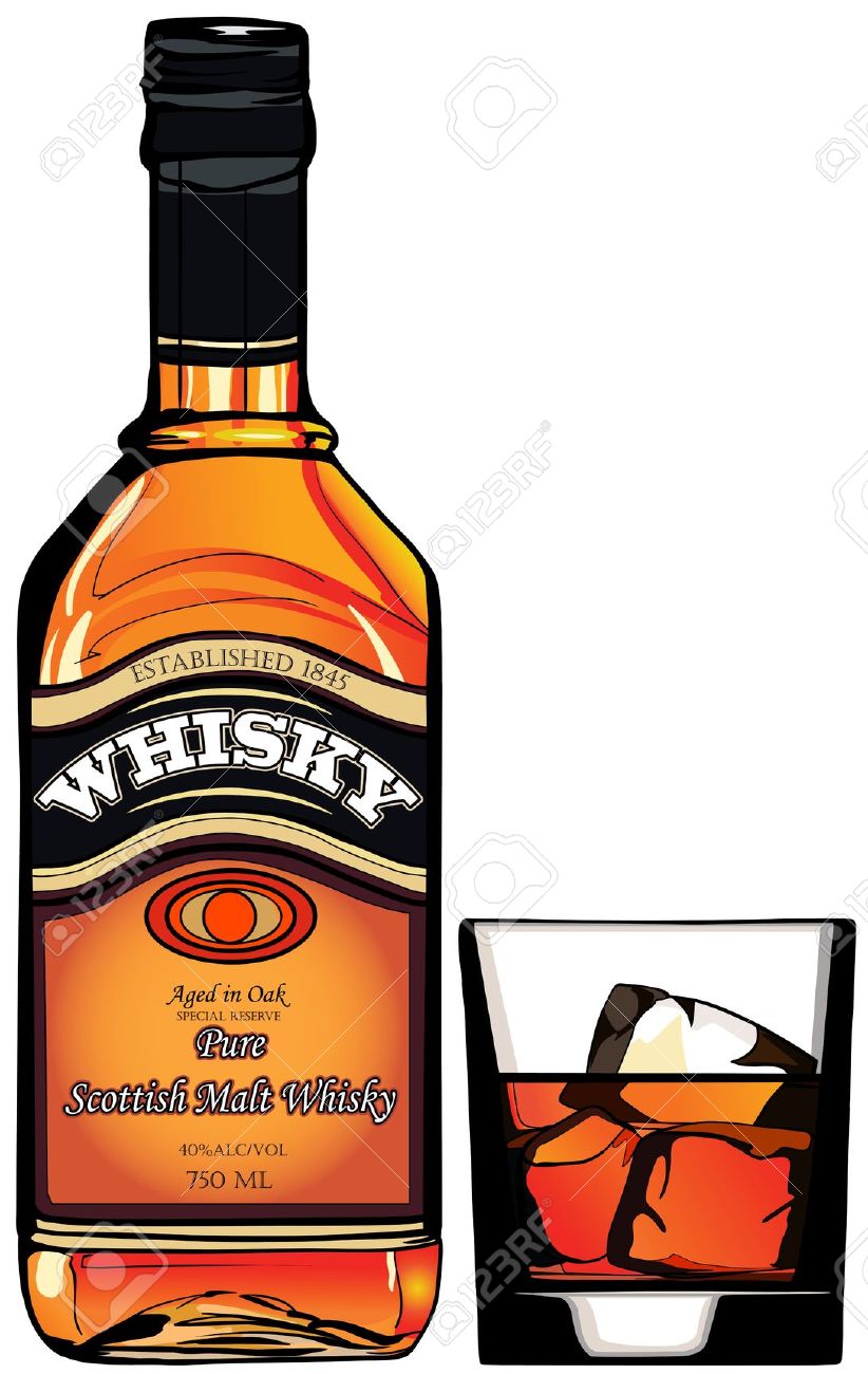 822x1300 Whiskey Bottle Clip Art Free Cliparts Download Images
