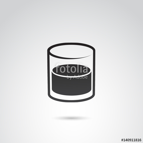 Whiskey Glass Vector Icon Stock Image And Royalty Free Vector 500x500 Whiskey Glass Vector Icon Stock Image And Royalty Free Vector