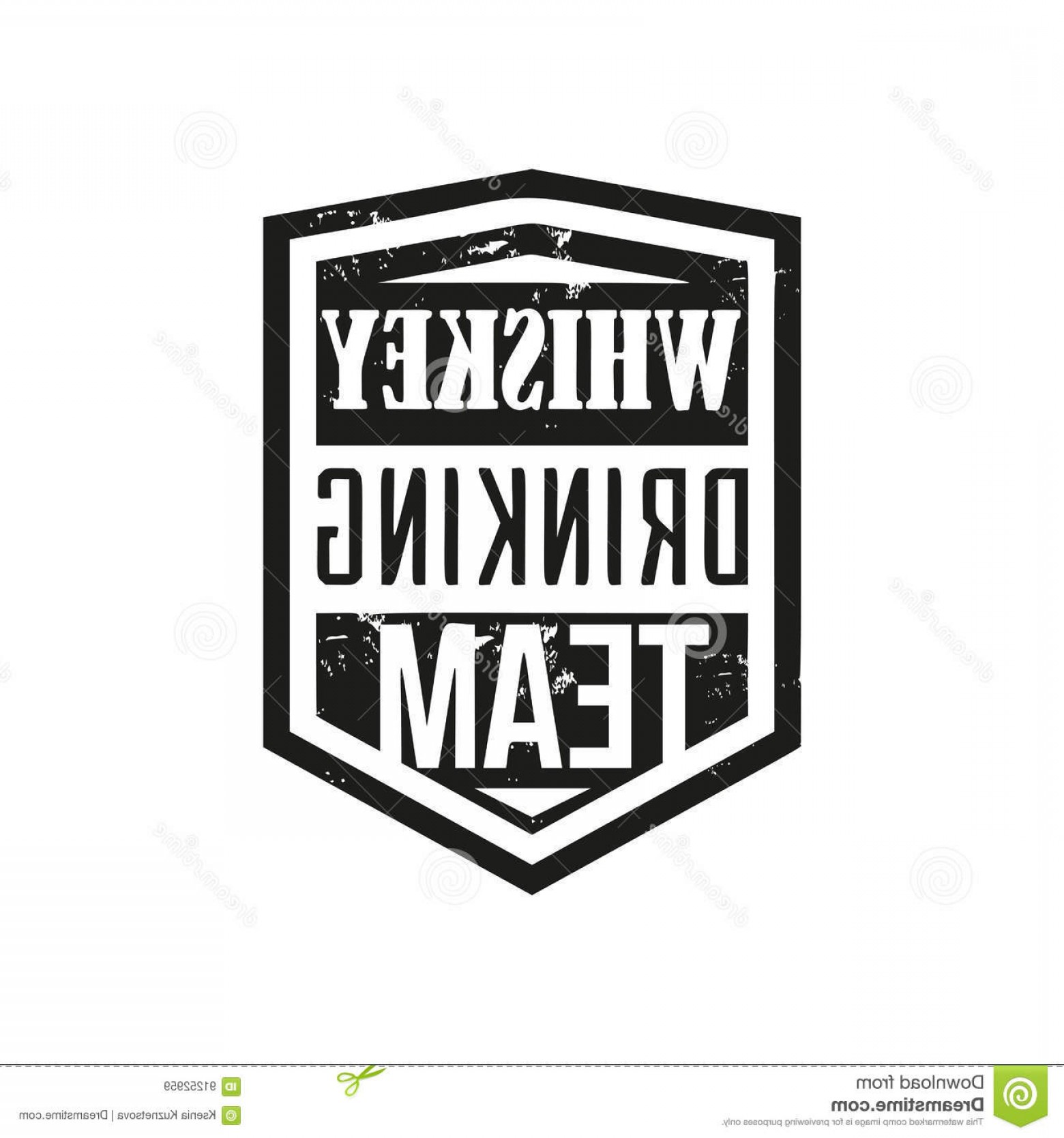 1560x1668 Stock Illustration Whiskey Vector Badge Drinking Team Motto